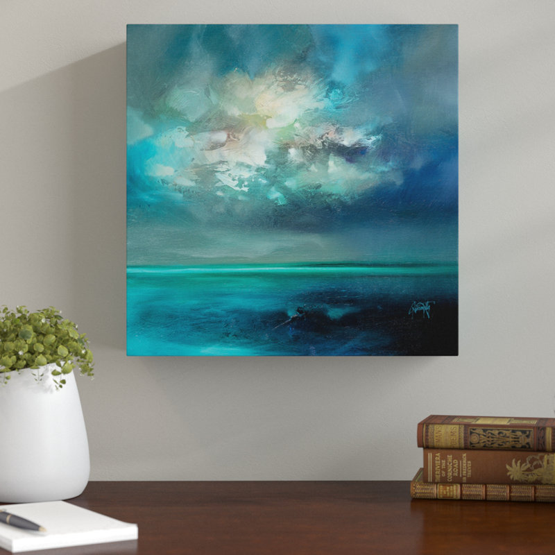 Art Group 'Isle of Skye' Framed Acrylic Painting Print on Canvas